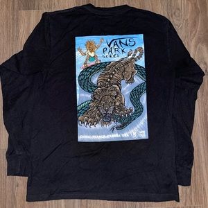 VANS black long sleeve in men’s